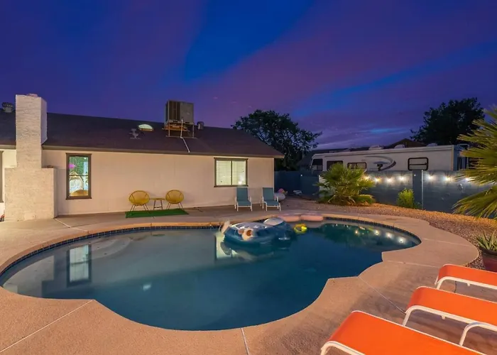 Family Friendly Pool 3br 2ba Near Dt Gilbert